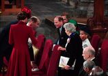 Meghan Markle, Harry, Kate, William, Sofia e príncipe Eduardo