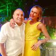 Stênio Garcia e a mulher, Marilene Saade