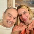 Stênio Garcia e a mulher, Marilene Saade