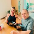 Stênio Garcia e a mulher, Marilene Saade