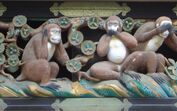 macacos sábios, macacos, três macacos sábios