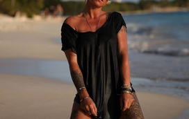 As fotos mais sensuais de Aurea na República Dominicana