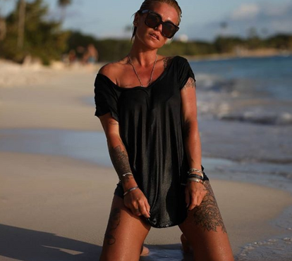 As fotos mais sensuais de Aurea na República Dominicana