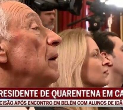 Presidente Marcelo sai de isolamento e declara o estado de emergência: 'É uma verdadeira guerra'