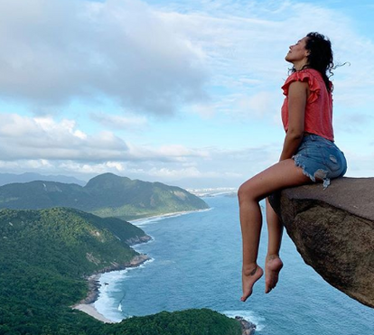 As fotos de Sofia Ribeiro no Brasil que estão a dar que falar