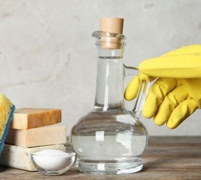 Desinfetante! O que não pode (mesmo) limpar com vinagre