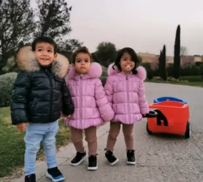 Os filhos de Cristiano Ronaldo como nunca viu