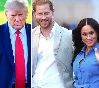 Trump diz que 'não teria aceitado' o regresso de Meghan e Harry