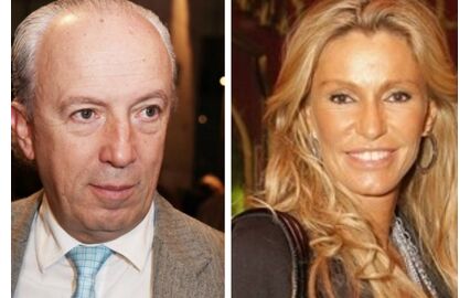 Pedro Santana Lopes e Cinha Jardim