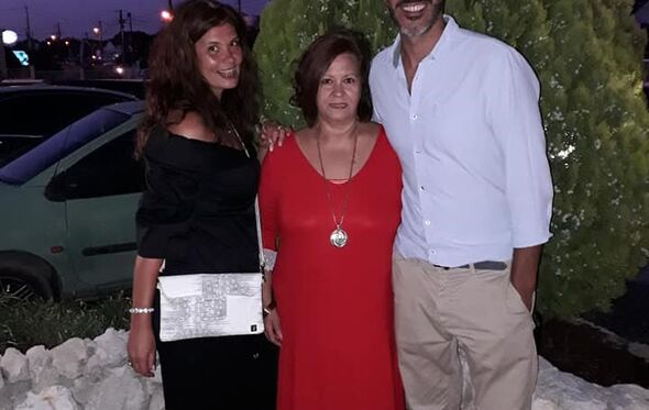 Gisela Serrano com a mãe, Dilar
