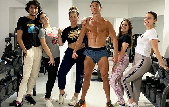 Cristiano Ronaldo em quarentena