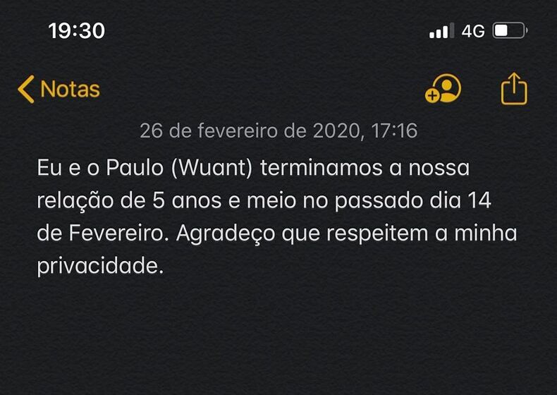 Wuant (Paulo Borges) e Owhana (Ana)