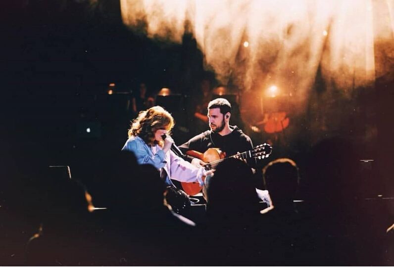 Carolina Deslandes e Diogo Clemente