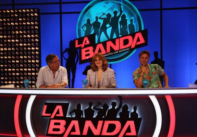 Manuel Moura dos Santos, Carolina Deslandes, Miguel Cristovinho, La Banda, RTP, jurado, produtor musical