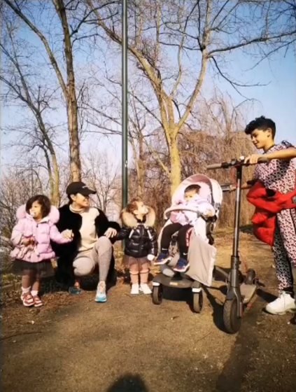 Eva, Mateo, Alana, Ivana Rodríguez