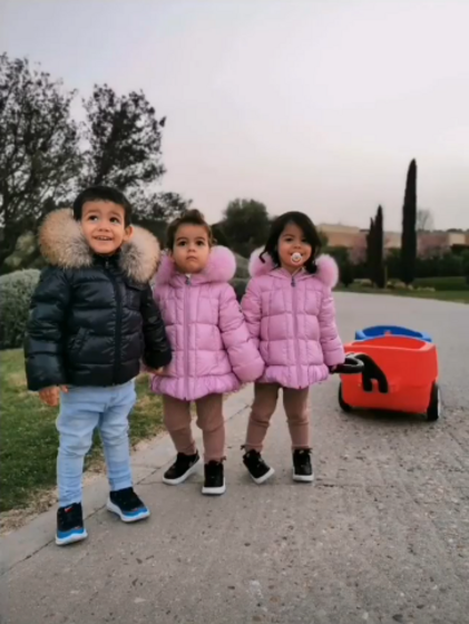 Eva, Mateo, Alana, Ivana Rodríguez