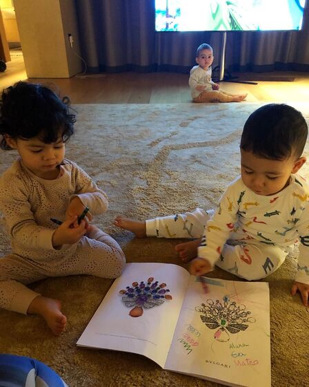 Eva, Mateo, Alana, Ivana Rodríguez