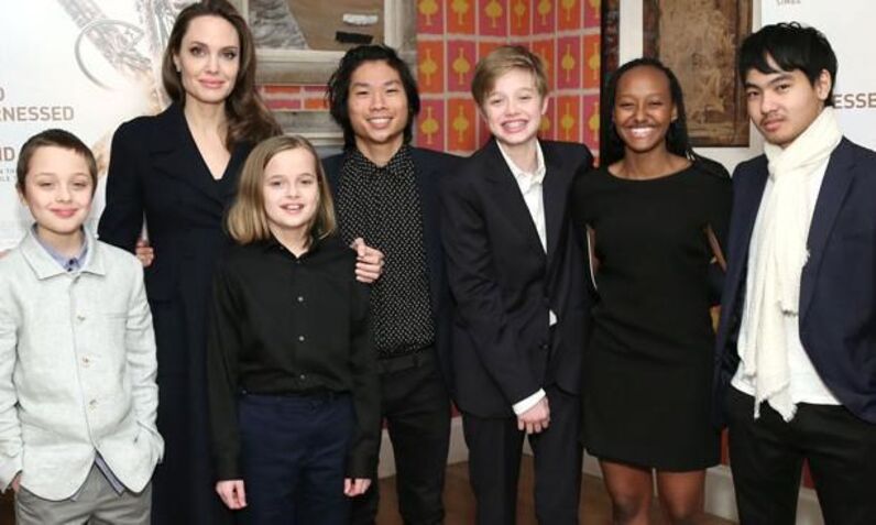 Angelina Jolie, Brad Pitt, filhos