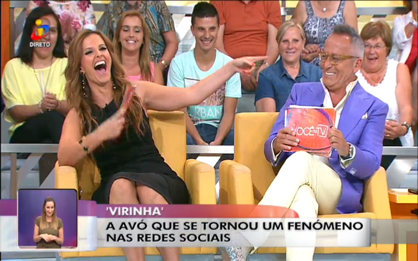 Cristina Ferreira e Manuel Luís Goucha