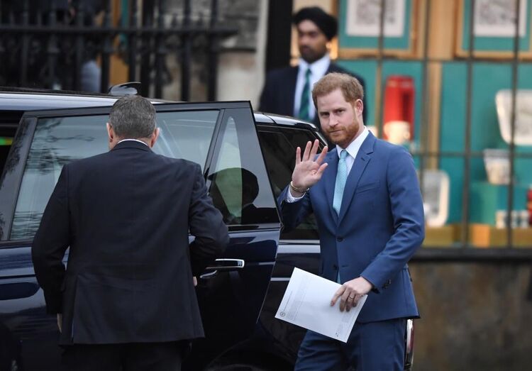 O último compromisso do príncipe Harry