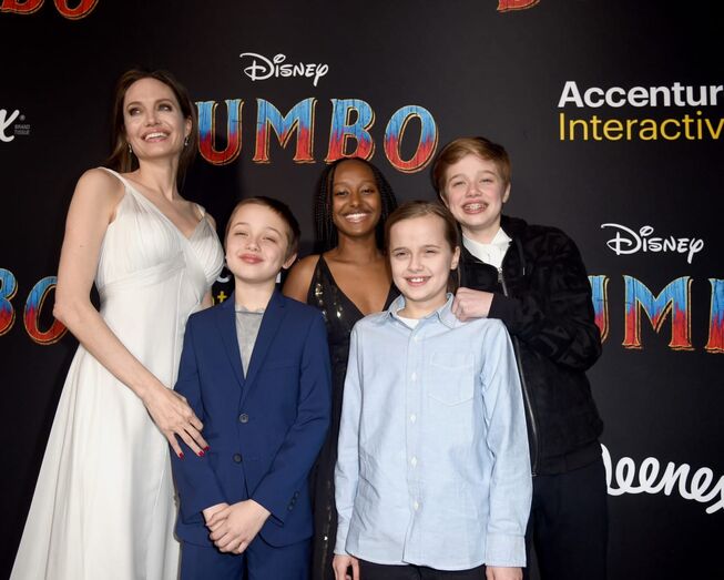 Angelina Jolie, Brad Pitt, filhos