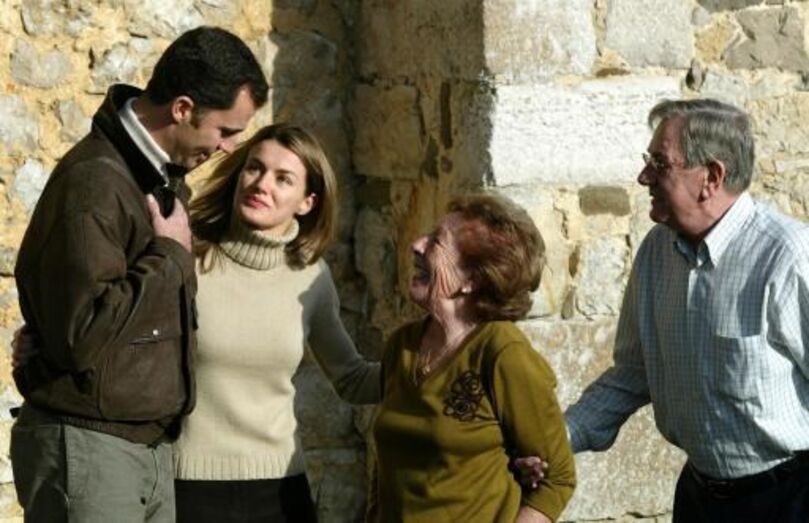 A avó de Letizia