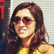 Fabiana Flose e  Bernie Ecclestone