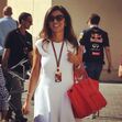 Fabiana Flose e  Bernie Ecclestone
