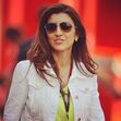 Fabiana Flose e  Bernie Ecclestone