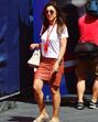 Fabiana Flose e  Bernie Ecclestone