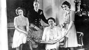 Isabel II e princesa Margarida