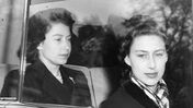 Isabel II e princesa Margarida