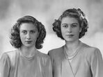 Isabel II e princesa Margarida