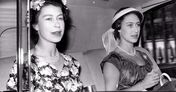 Isabel II e princesa Margarida