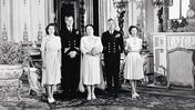 Isabel II e princesa Margarida