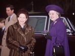 Isabel II e princesa Margarida