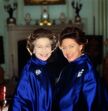 Isabel II e princesa Margarida