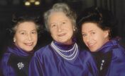 Isabel II e princesa Margarida