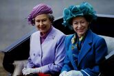 Isabel II e princesa Margarida