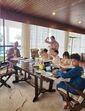 Georgina Rodríguez, Cristiano Ronaldo e os filhos