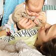 Caetana, a filha de Cláudia Vieira e João Alves
