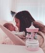 Caetana, a filha de Cláudia Vieira e João Alves