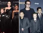 brad pitt, angelina jolie, filhos