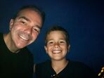 Nuno Santos e o filho