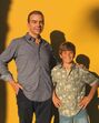 Nuno Santos e o filho
