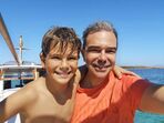 Nuno Santos e o filho