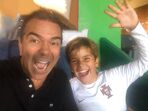 Nuno Santos e o filho