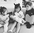 carolina patrocínio, filhas, filho