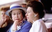 Isabel II e princesa Margarida