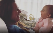 As gargalhadas amorosas da filha bebé de Cláudia Vieira